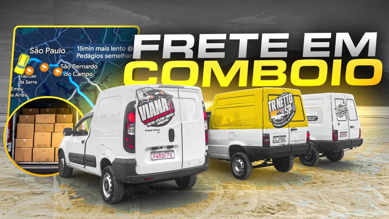 500$ EM 3 HORAS DE TRAMPO COM A FIORINO