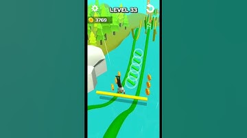 Stunt Rails Level 33 #shorts