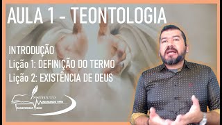 Aula 1 Teontologia | Pr. Anderson Santos | Curso Teológico