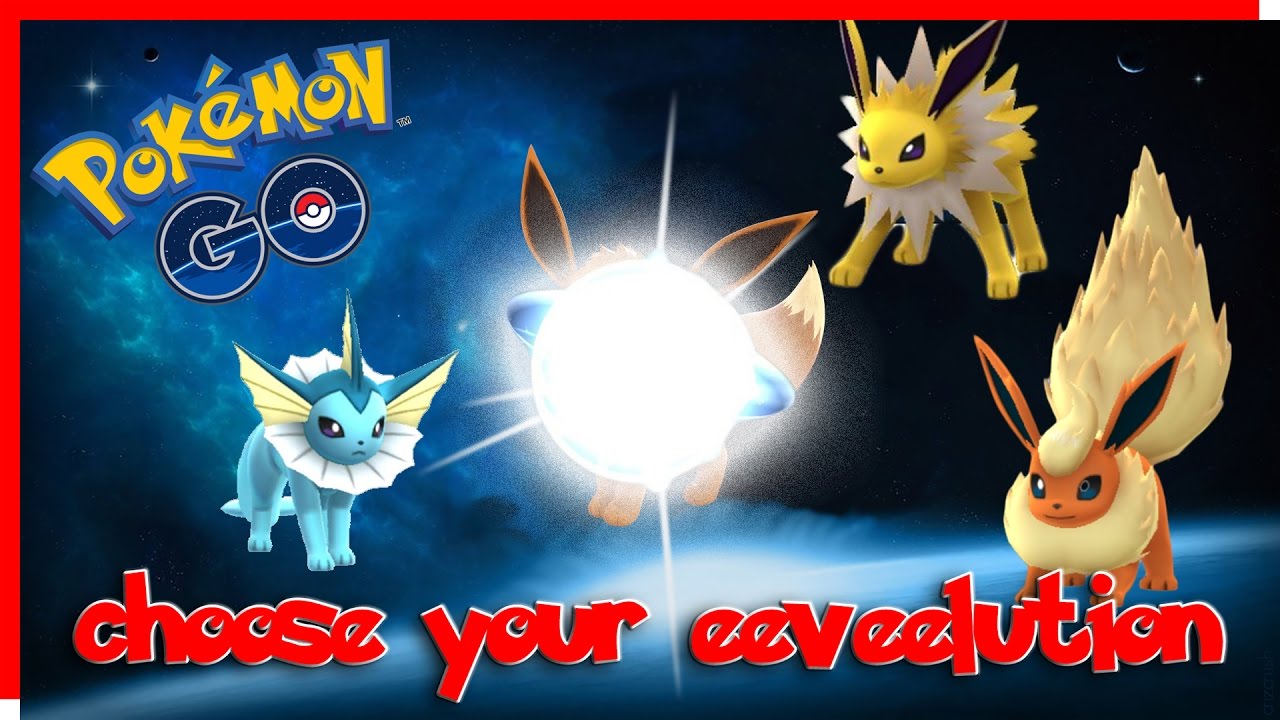 Pokemon GO : How to choose what Eevee evolves into. - YouTube