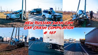 New Russian Dash Cam Car Crash Compilation # 167