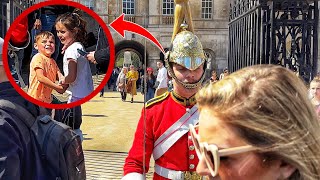 Rude Tourists Gets a Little Lesson from the Guard!