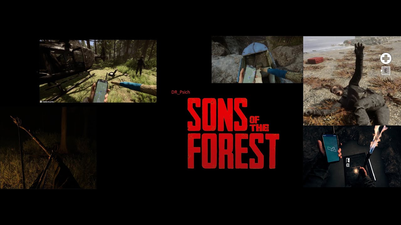 Sons of the forest вертолет летает