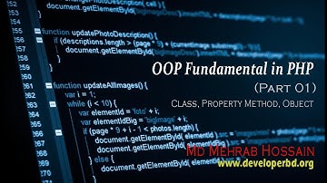Module 01: OOP PHP ( class property method object )