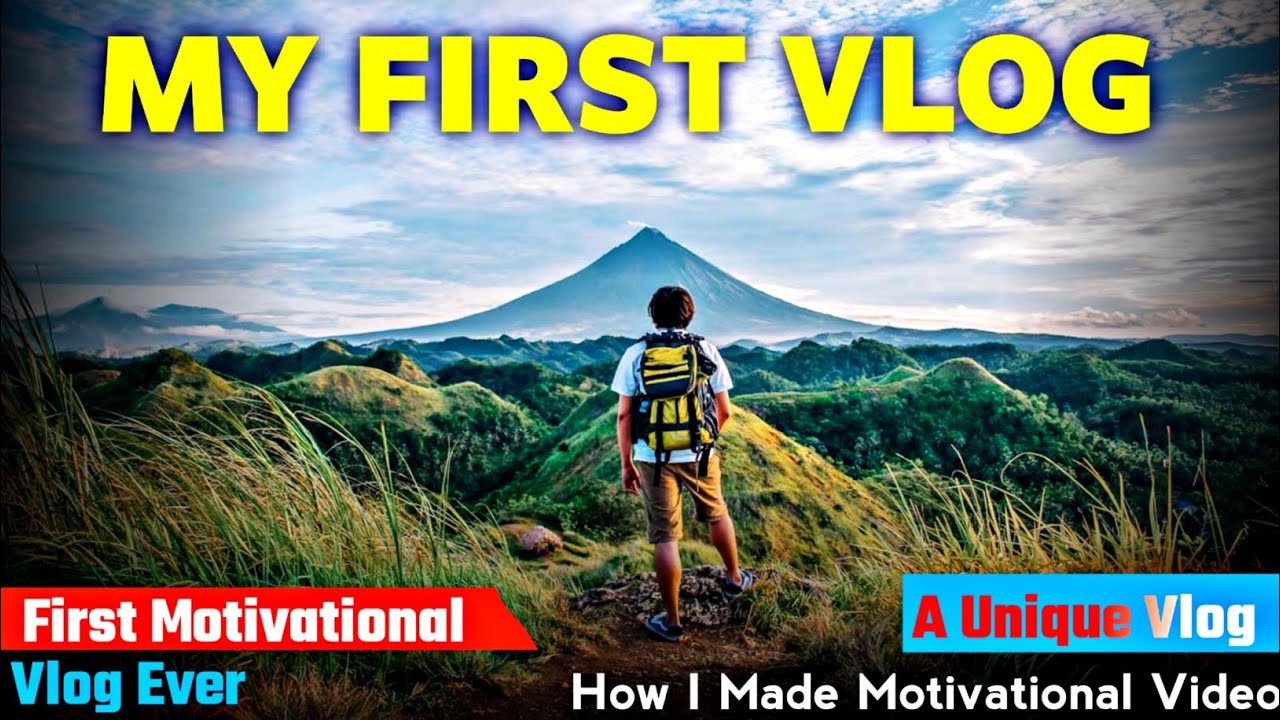 My First Vlog | First Motivational Vlog Ever On Youtube | Vlog | Hindi ...