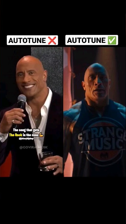 THE ROCK - FACE OFF without AUTOTUNE #shorts