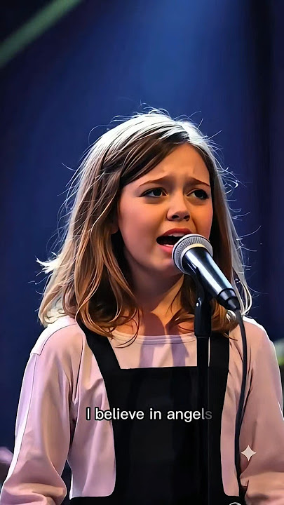 I Believe in an Angel 👼 | Little Baby Singing AI Cover ✨ | Heartwarming #shortsvideo #aicover