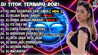 DJ AKU KECAPEAN CARI UANG X HUJAN BADAI ANGIN RIBUT HALILINTAR REMIX | VIRAL TIKTOK ALBUM | 2021