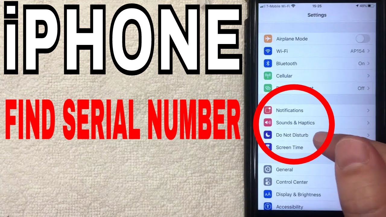 เช็ค serial number iphone  New 2022  ✅  How To Check Serial Number On iPhone 🔴