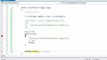 break y continue | Fundamentos de C# | Programando en C#