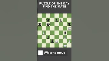 PUZZLE OF THE DAY, Chess.com #chess #chesspuzzle #puzzle