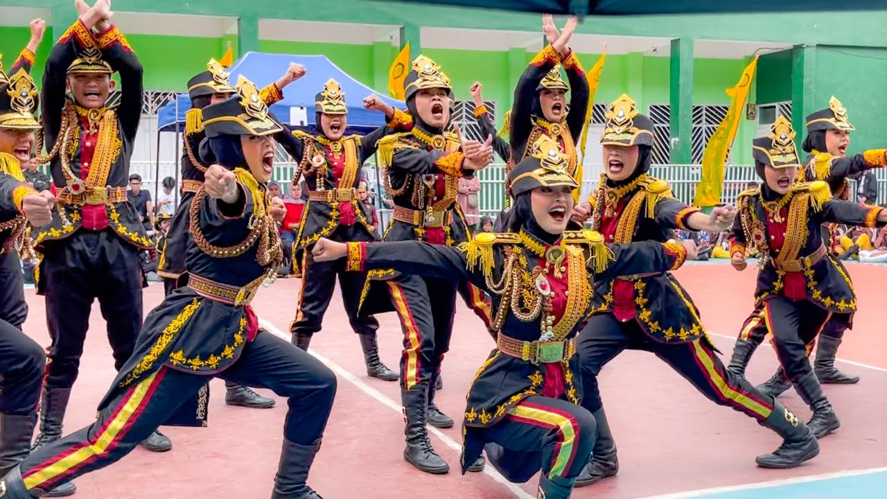 MERINDING! PASKIBRA SMAN 1 MAJALAYA B AT LKBB P2B FESTIVAL