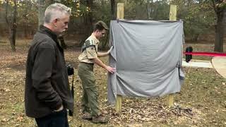 Eagle Scout project, the Talking Tree Trail in Shakerag Park in the city of Johns Creek! 🦅✨