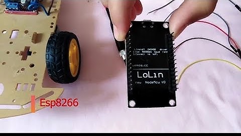 ArduiTooth : Control an IoT project -  Arduino car controlled by WiFi module