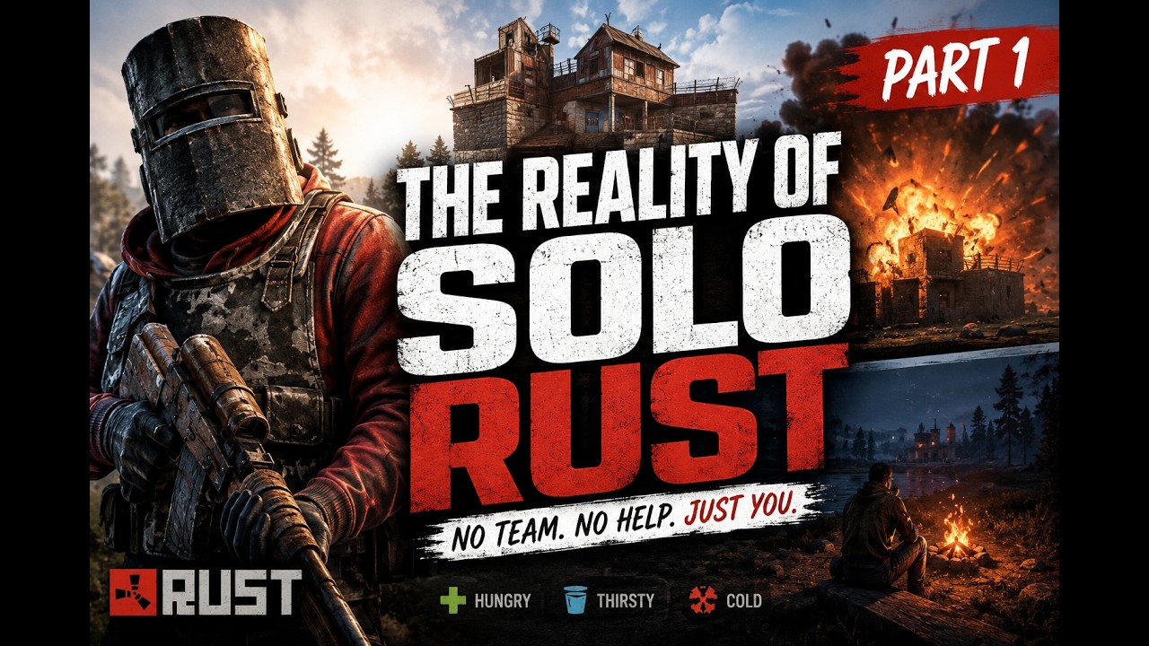 THE HARSH REALITY OF SOLO RUST | PART 1 - YouTube