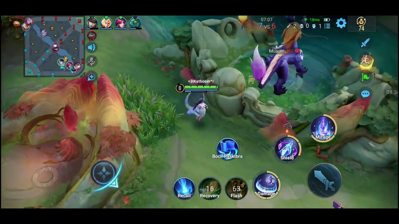 Maf guys kalah karena di incar sama flowborn