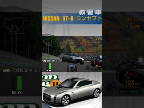 【GTC2001】GT-R(コンセプト) vs GT-R(34R)(先導車)【グランツーリスモ コンセプト】
