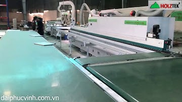 HOLZTEK.MÁY DÁN CẠNH TỰ ĐỘNG DÁN 45/90 độ Pro-900FD  OPTION Băng tải thu hồi ván