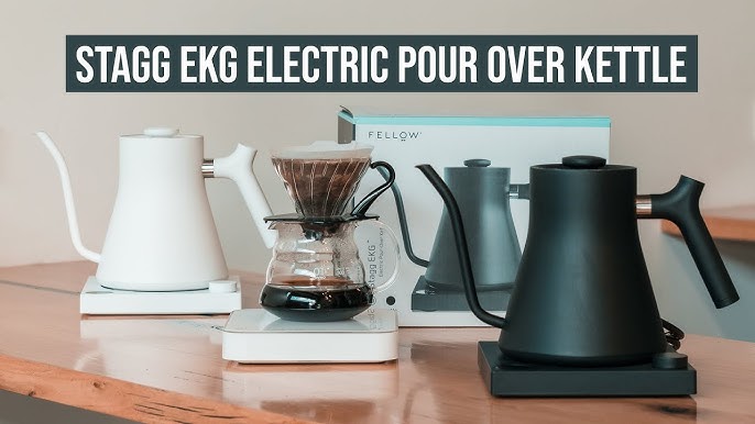 FELLOW STAGG EKG SMOKE GREEN ELECTRIC KETTLE