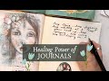 MY JOURNAL SET UP 2021 - Healing writing and creative pages suitable for beginners too!