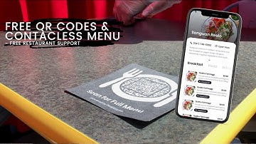 Free QR Code and Contactless Online Menus from PickEasy