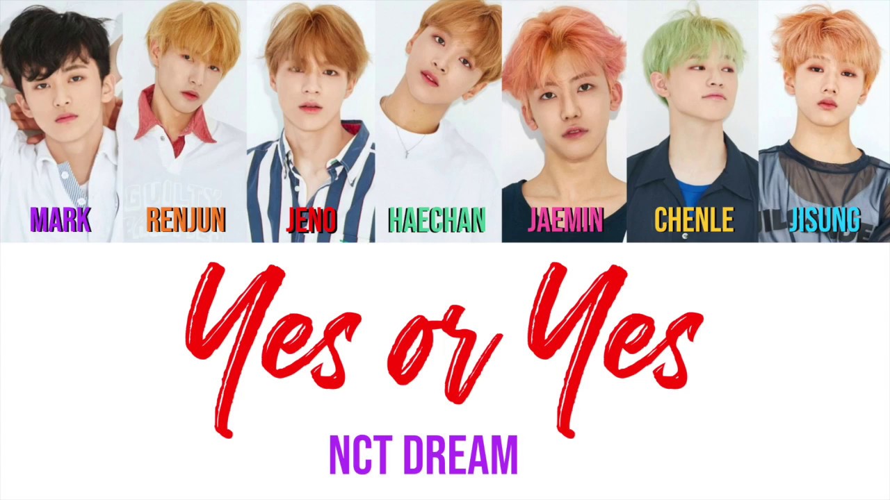 how would NCT DREAM sing YES OR YES by TWICE?