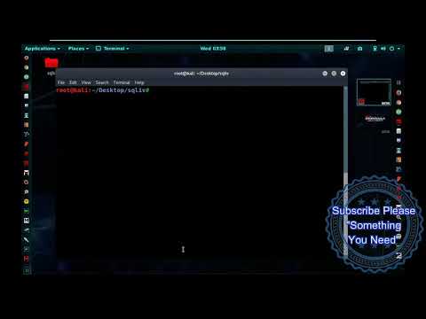 SQLiv - How To Scan Website for Sql vulnerabilities in Kali Linux 2017.1 | Massive SQL injection