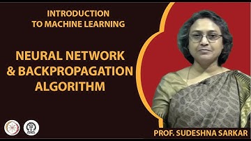 Neural Network and Backpropagation Algorithm