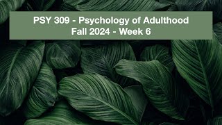 PSY309 Week06 News