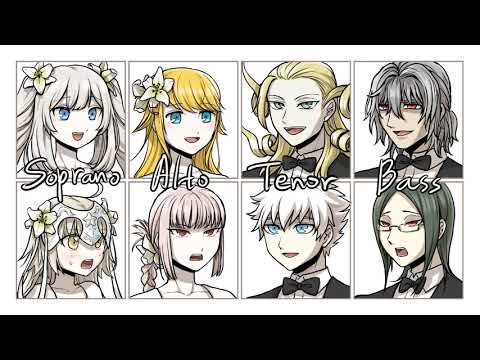 【Fate/UTAU式人力】サリエリMass No.1-Kyrie【8人合唱】