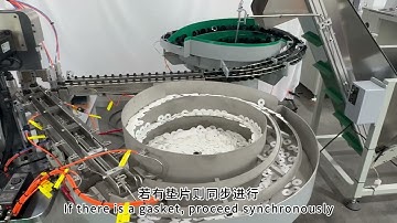 3 piece of Pull Push Cap Assembly Machine