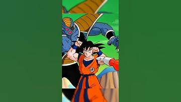 Goku shows some of his power to Ginyu force