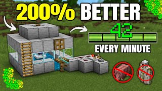 Best XP Farm in Minecraft Bedrock 1.21 (MCPE - Xbox - PS)