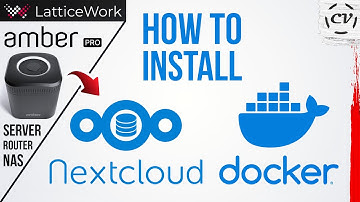 How To Install Nextcloud On Amber Pro (Custom Docker Container)