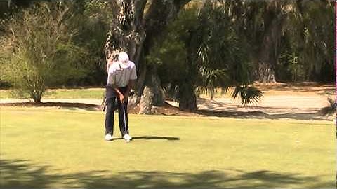 Dominic Bozzelli (Auburn) on 3rd hole of 2nd round of Hootie @ Bulls Bay.