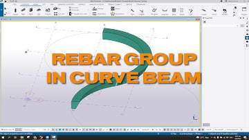 Rebar Group in Curve Beam