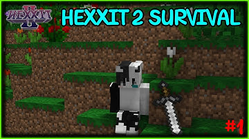 Hexxit 2 Survival – Starter Base, Farm & Underground Storage | Timelapse