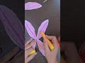 Diy Lily Tutorial 💗✨️ #Lily #flowers #craft #diy #tutorial #art #drawing