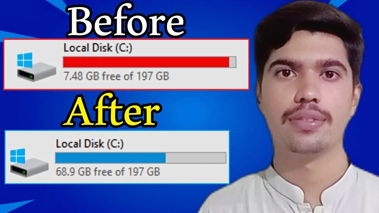 C Drive Keeps Filling up Automatically Windows All Versions Supported