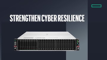 Enhancing cyber resilience with HPE StoreOnce Systems