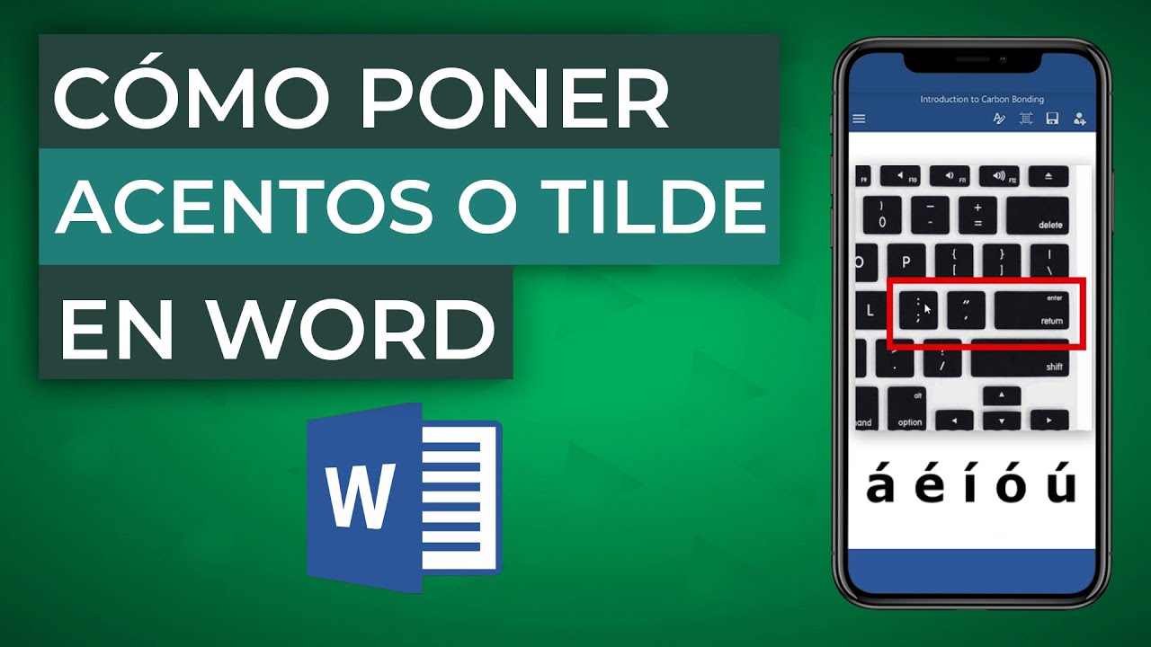 Cómo Poner Acentos O Tilde En Word Muy FÁcil Youtube | Free Hot Nude ...