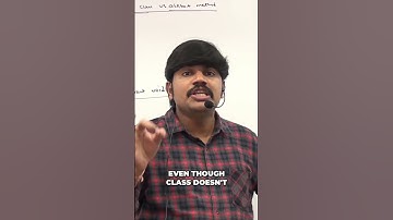 Abstract Class: Can It Exist Without Abstract Methods? #shorts