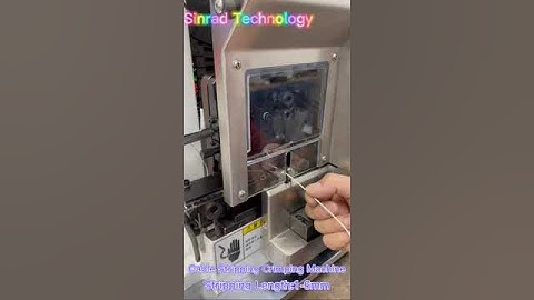Servo wire stripping terminal crimping machine