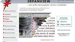 Обзор Irfanview