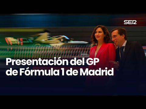 Madrid presenta su Gran Premio de Fórmula 1 (23/01/2024)