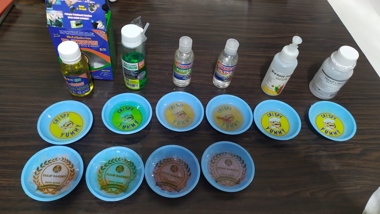 TEST KE PERMUKAAN KULIT 6  JENIS PRINT HEAD CLEANER