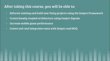 Dependency Injection in Unity3D using Zenject - Promo Video