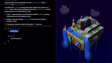 Apple Swift Playground - Learn to Code 1 - Conditional Climb
