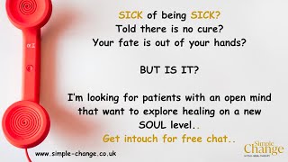 Sick Of being Sick? Told There Is No Cure? Your Fate Is Out Of Your Hands? But Is It?