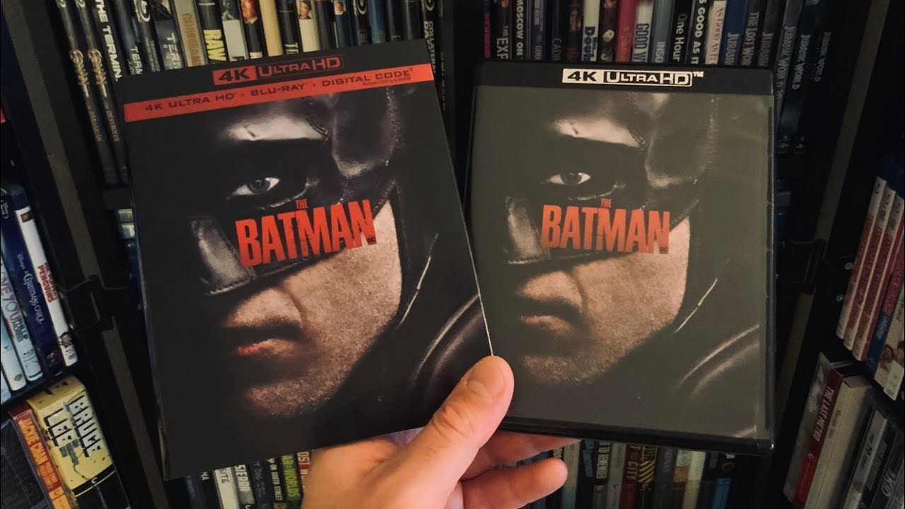 The Batman 4K UHD Blu Ray REVIEW + Unboxing / Menu - YouTube